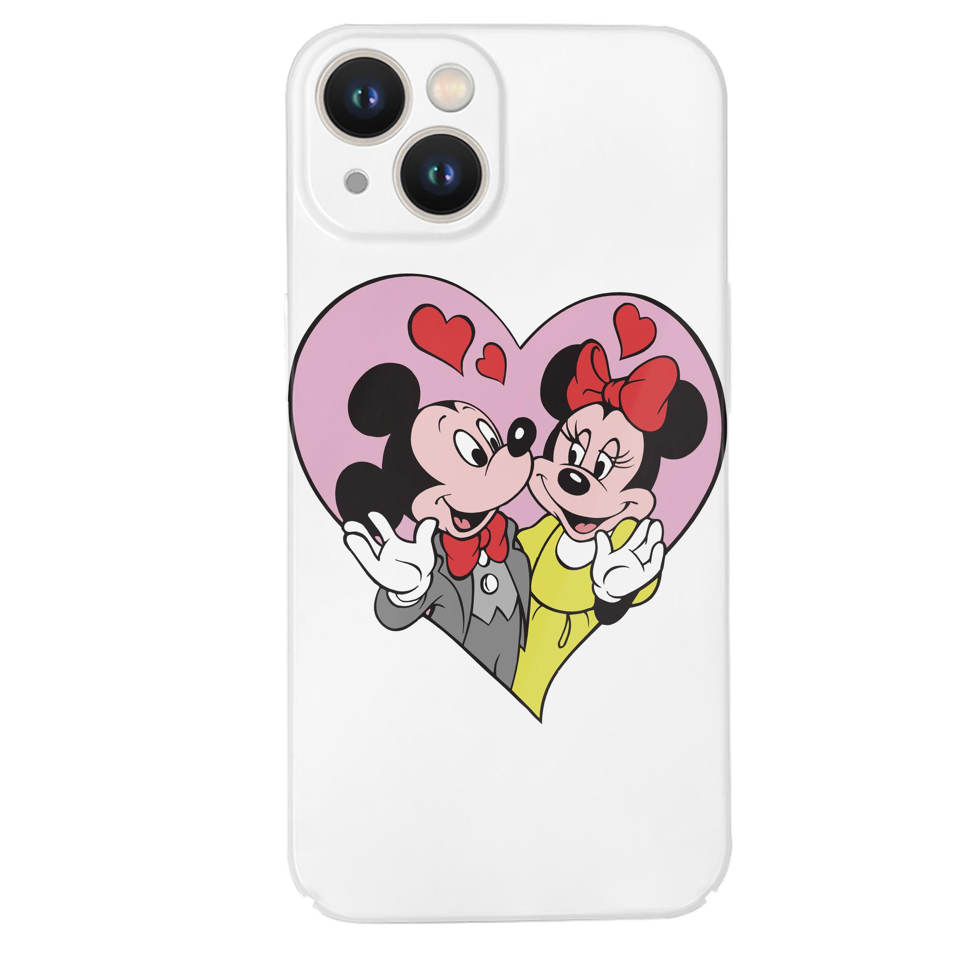 （画像用） ミッキーマウス Mickey Mouse 【iPhone 14シリーズ対応】ハードケース